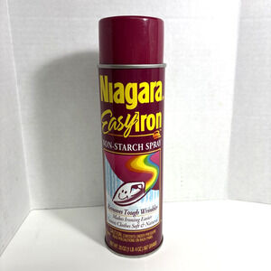 Niagara Easy Iron Non Starch Spray 20 Oz Can Full Sewing Quilting Alterations